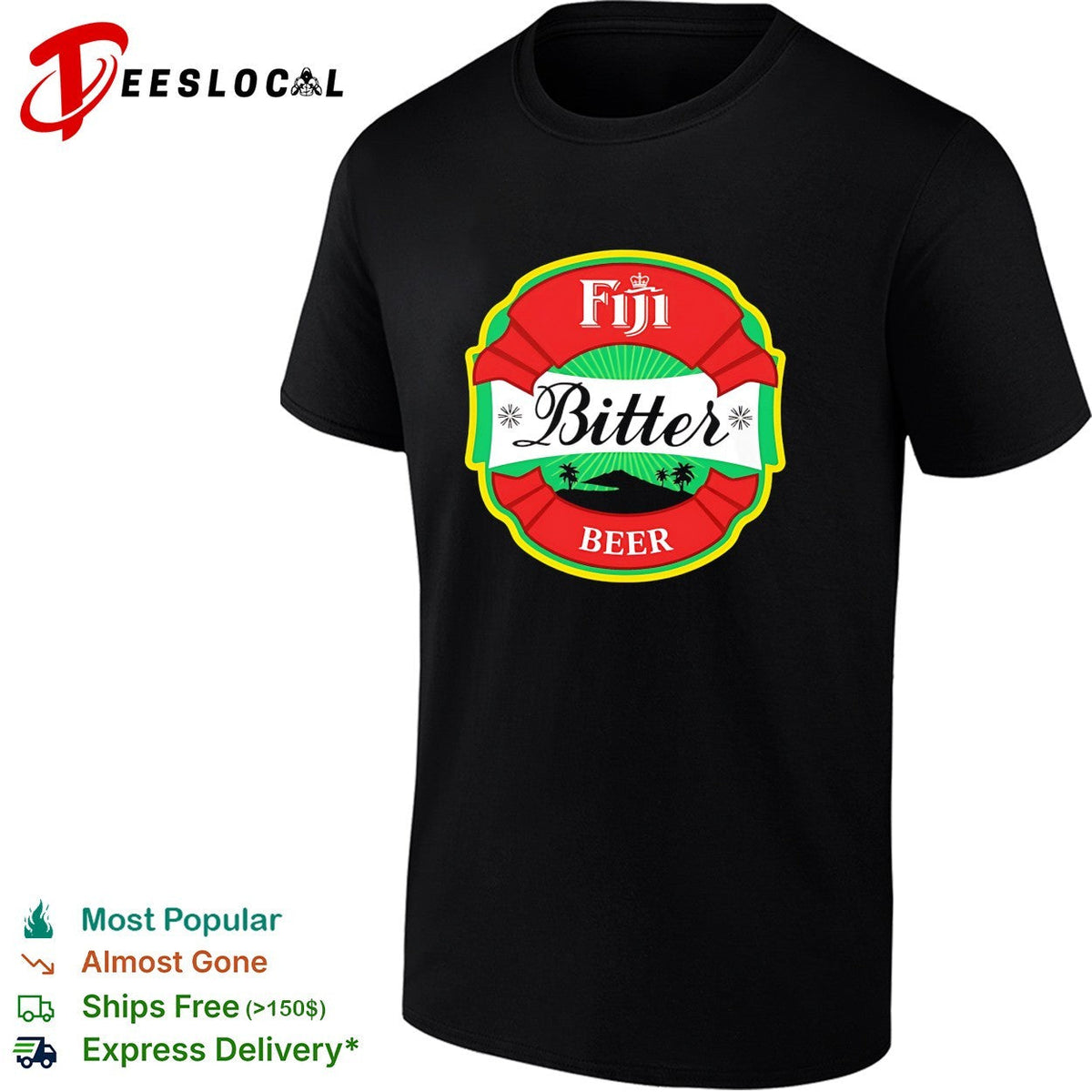 Fiji bitter beer shirt Unisex