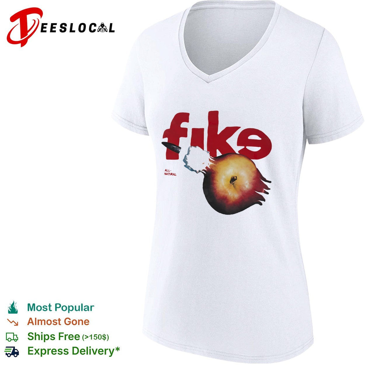 Fiks All Natural Pomegranate Bullet Explosion shirt Unisex