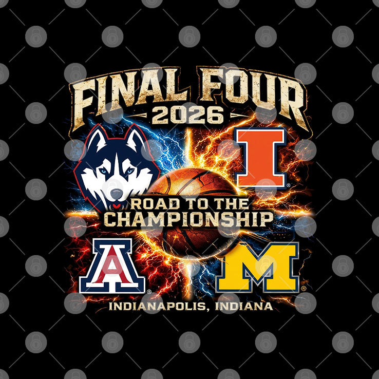 Final Four 2026 Road To The Championship Indianapolis T Shirt Unisex