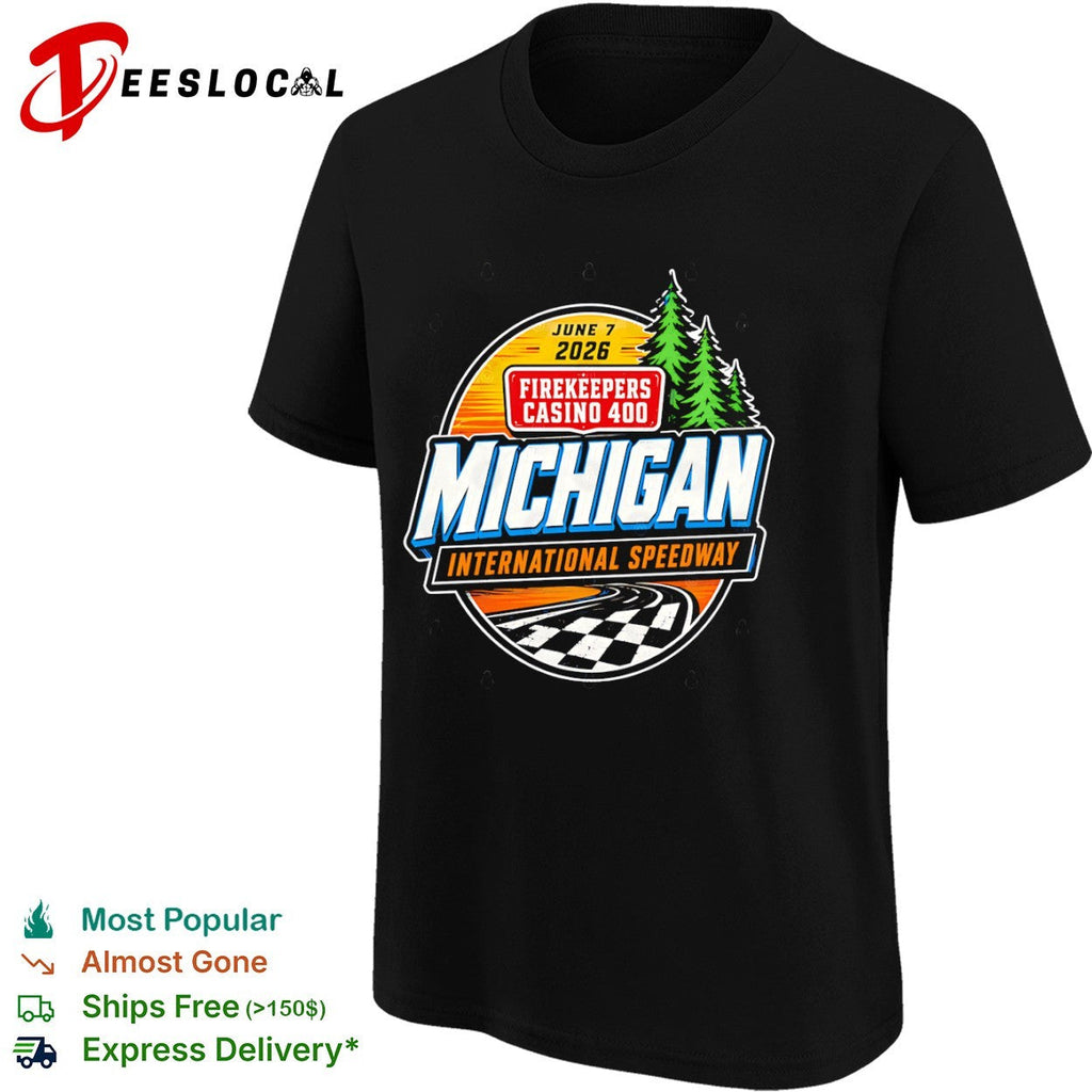 Firekeepers Casino 400 June 7 2026 Michigan International Speedway NASCAR shirt Unisex