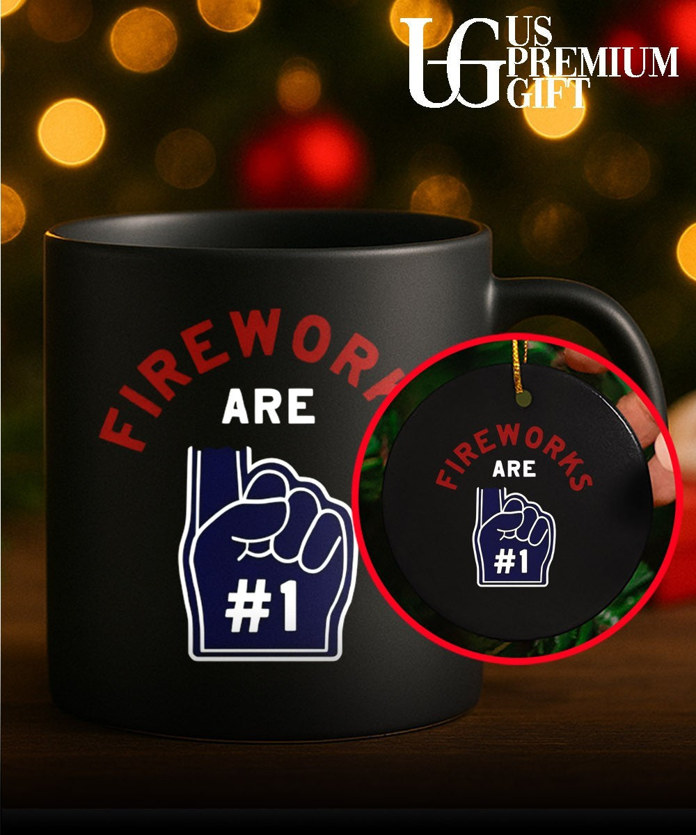 Fireworks are number 1 Foam Finger 4th Of July shirt Unisex