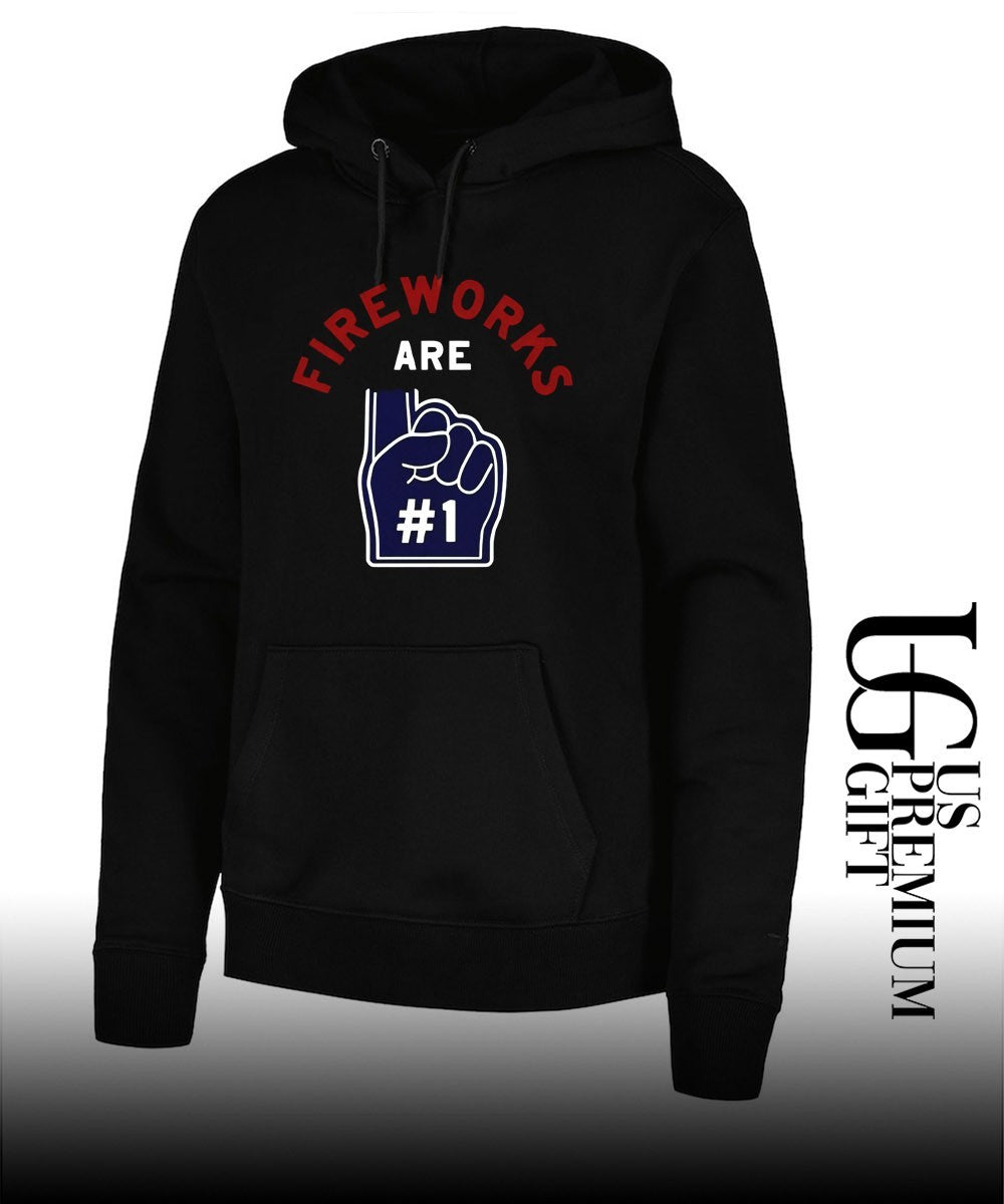 Fireworks are number 1 Foam Finger 4th Of July shirt Unisex