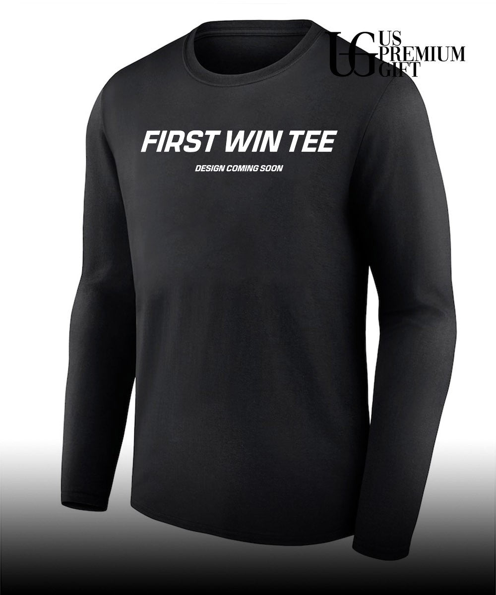 First win tee design coming soon shirt Unisex