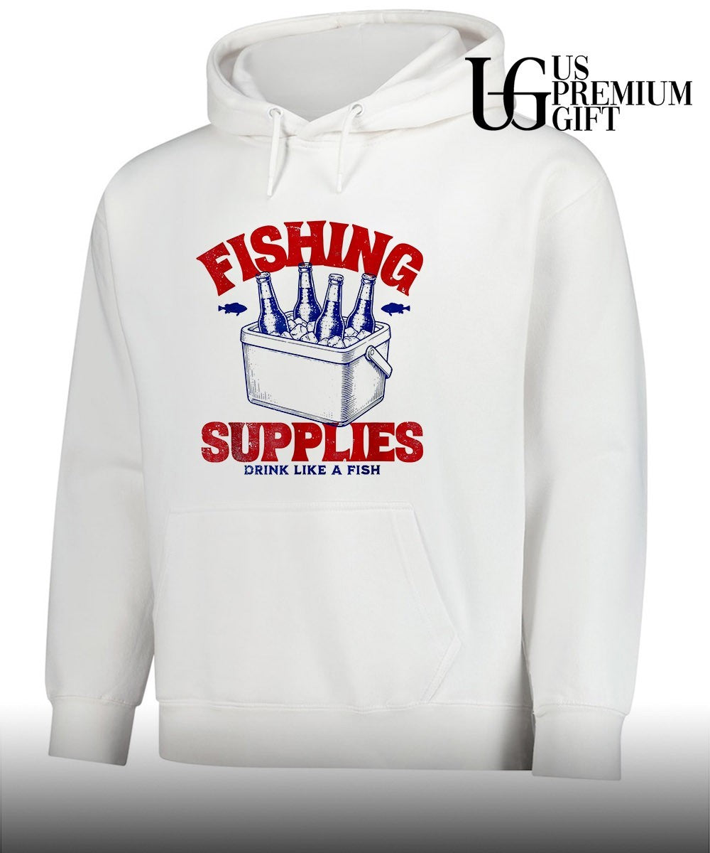 Fishing supplies drink like a fish shirt Unisex