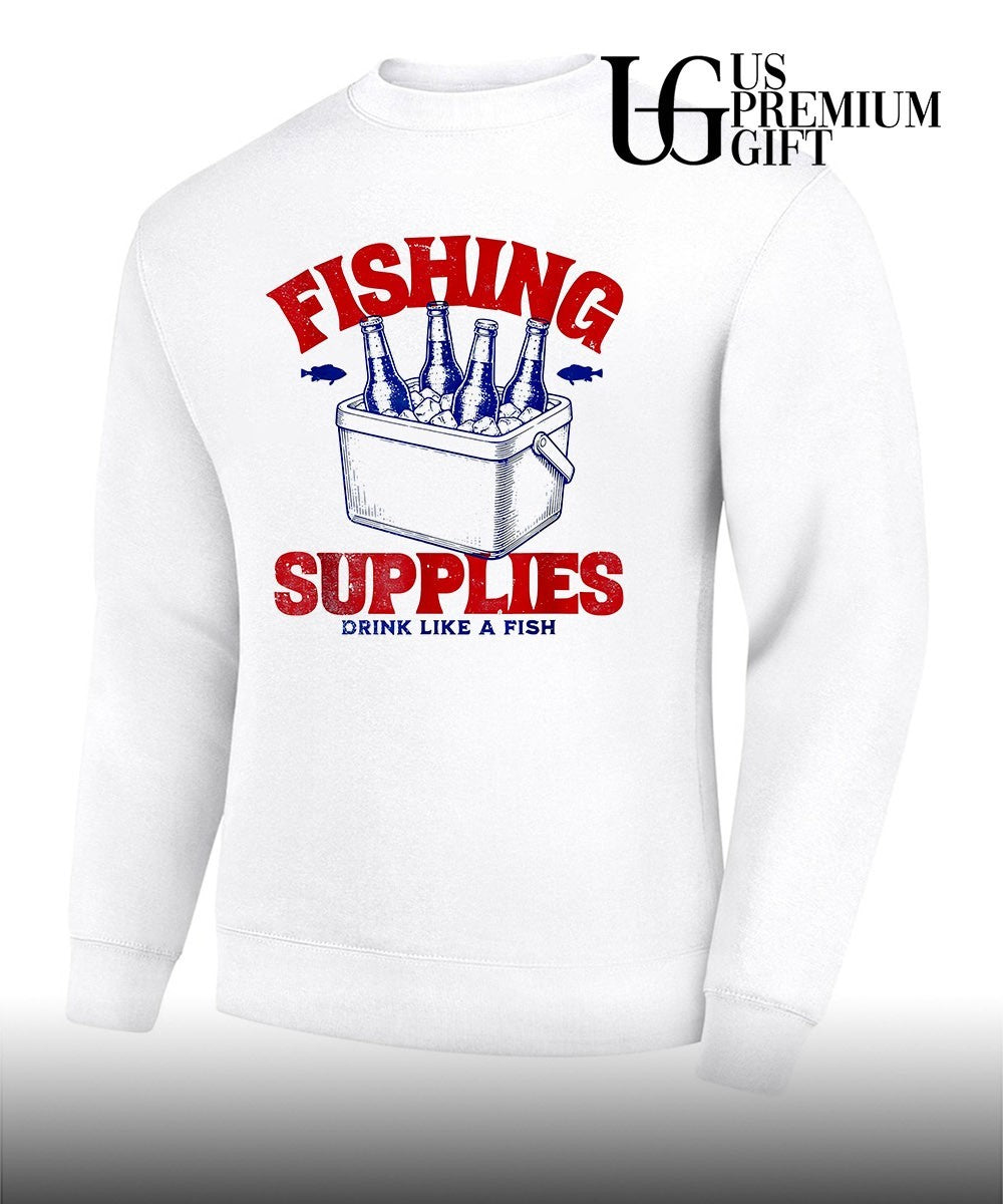 Fishing supplies drink like a fish shirt Unisex