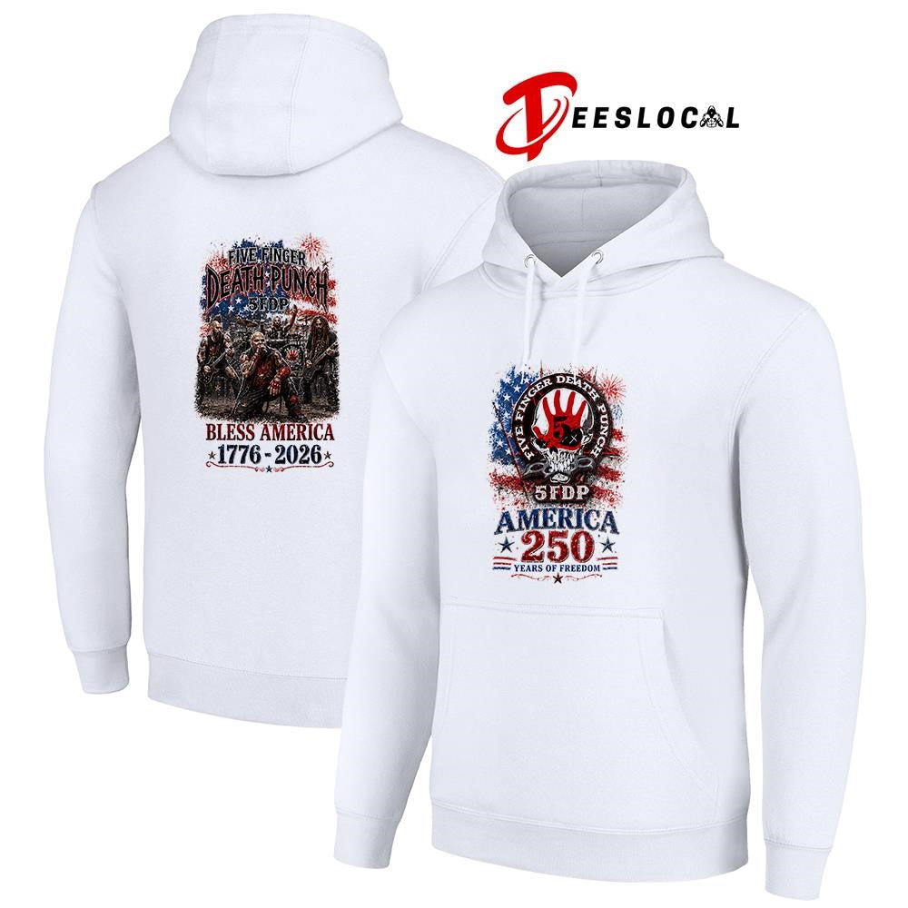 Five Finger Death Punch 5FDP bless America 250 years of freedom shirt Unisex