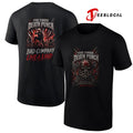 Five Finger Death Punch wrong side of heaven bad company live and loud graphic shirt Unisex