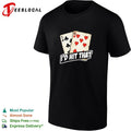 Five of clubs six of hearts I’d hit that shirt Unisex