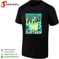 Flipturn band forest nature illustration concert shirt Unisex