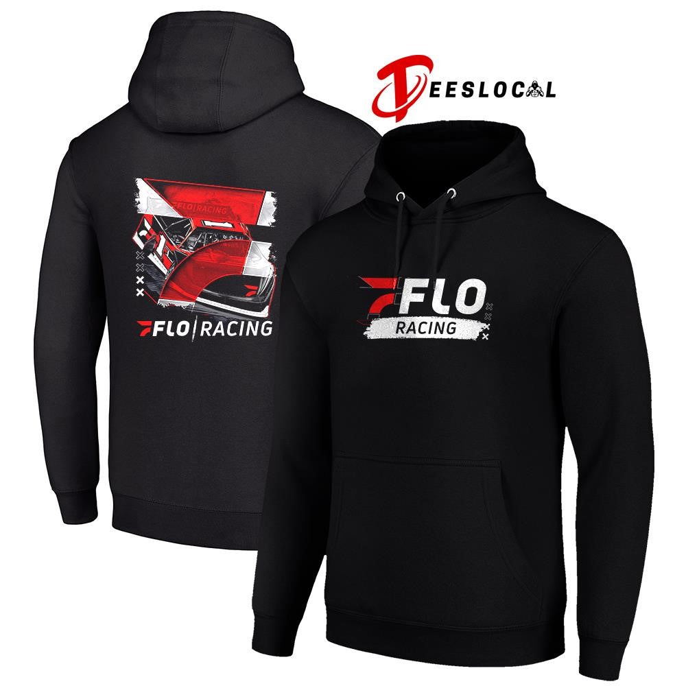 Flo racing car racing graphic shirt Unisex