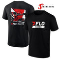 Flo racing car racing graphic shirt Unisex