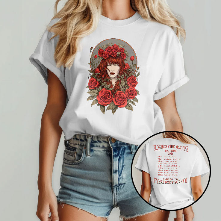 Florence And The Machine UK Tour 2026 Shirt Unisex