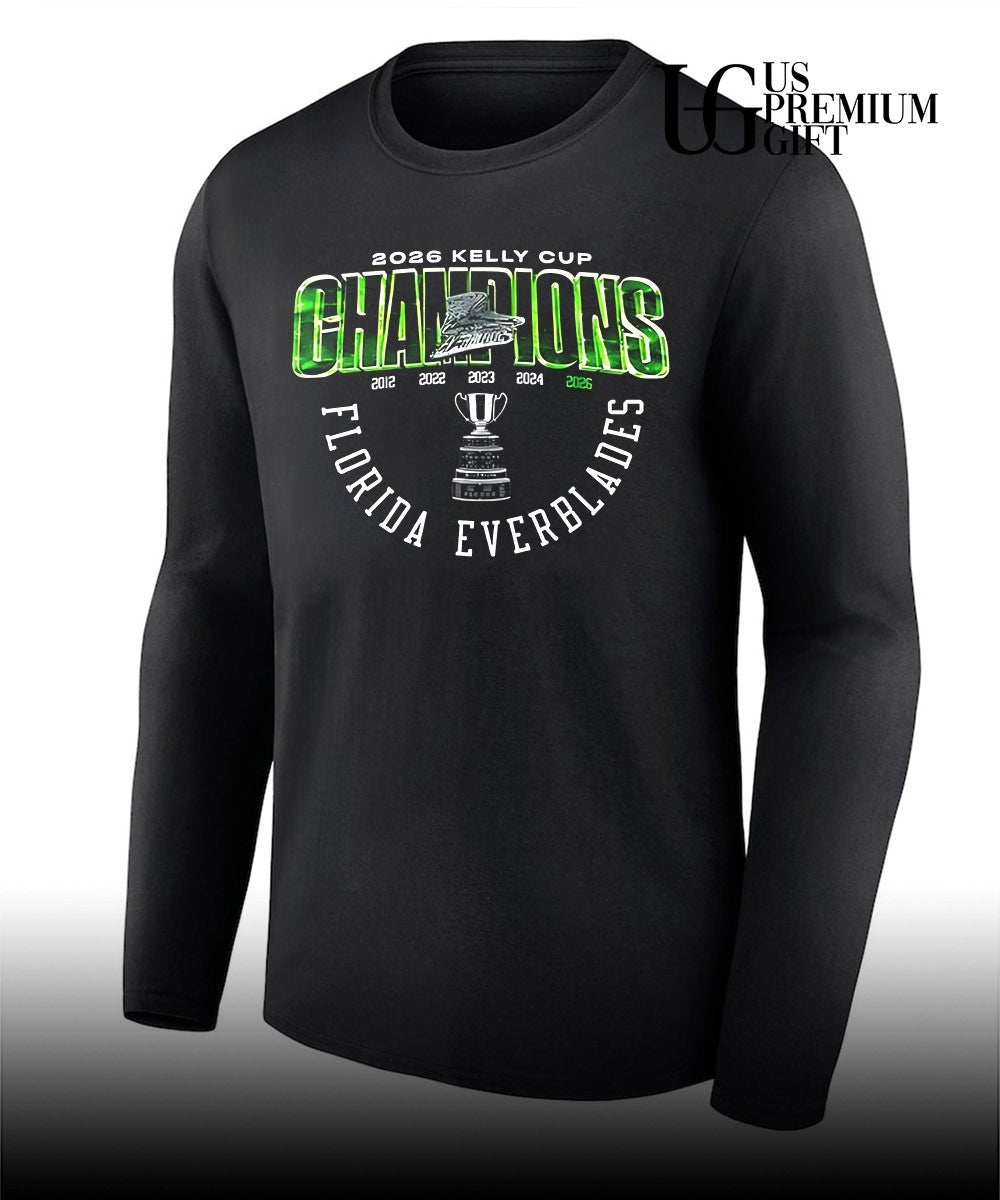 Florida Everblades 2026 Kelly Cup Champions shirt Unisex