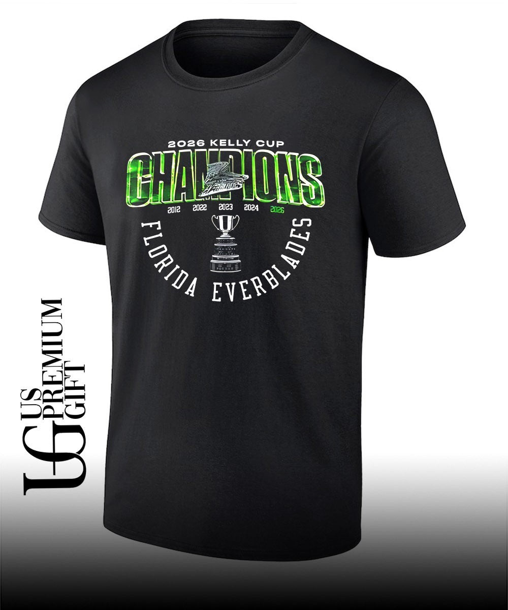 Florida Everblades 2026 Kelly Cup Champions shirt Unisex
