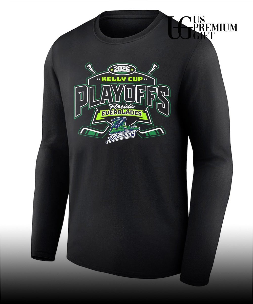 Florida Everblades ECHL 2026 Kelly Cup Playoffs Hockey Official Team shirt Unisex