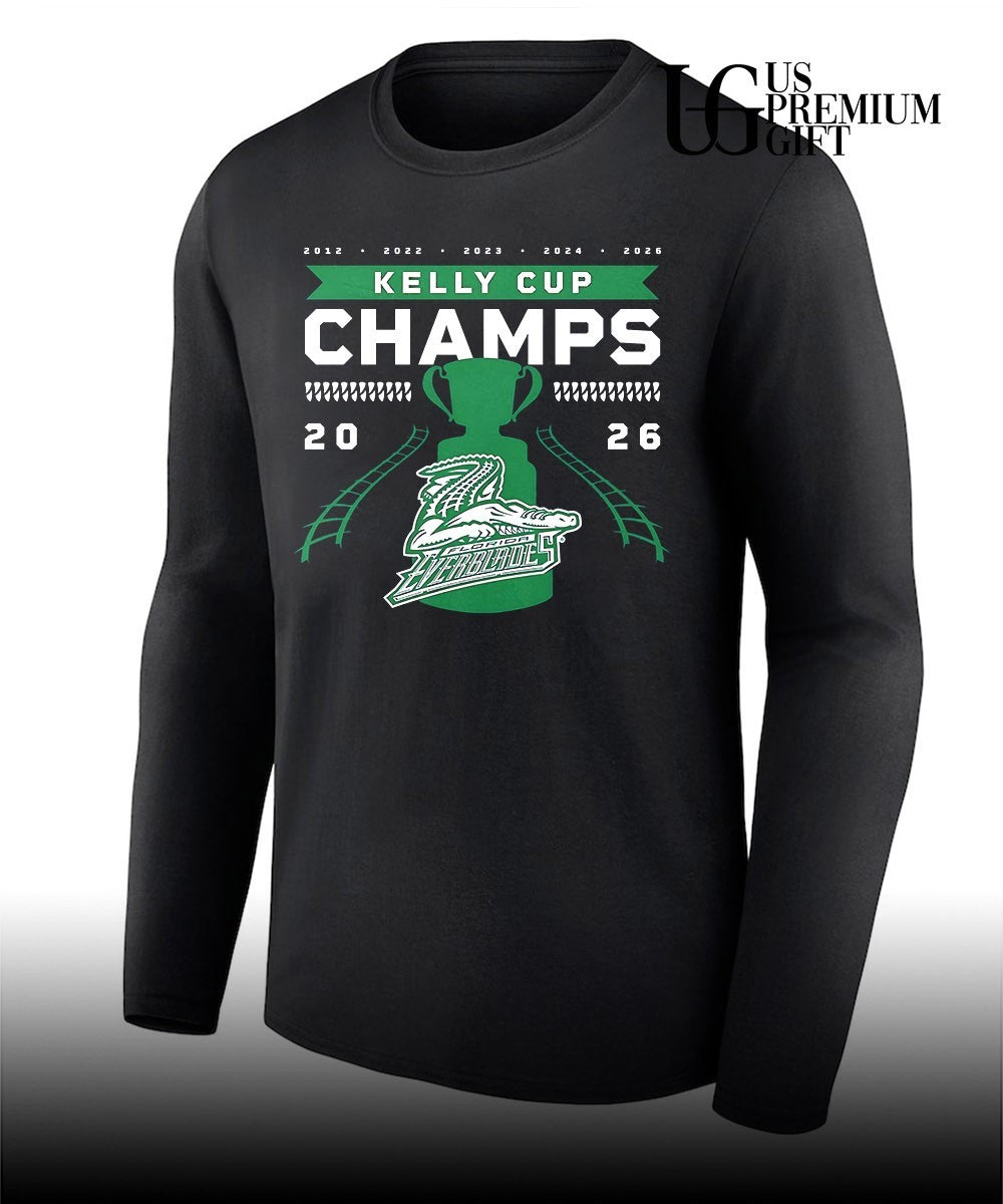 Florida Everblades Kelly Cup Champs 2012 2022 2023 2024 2026 shirt Unisex