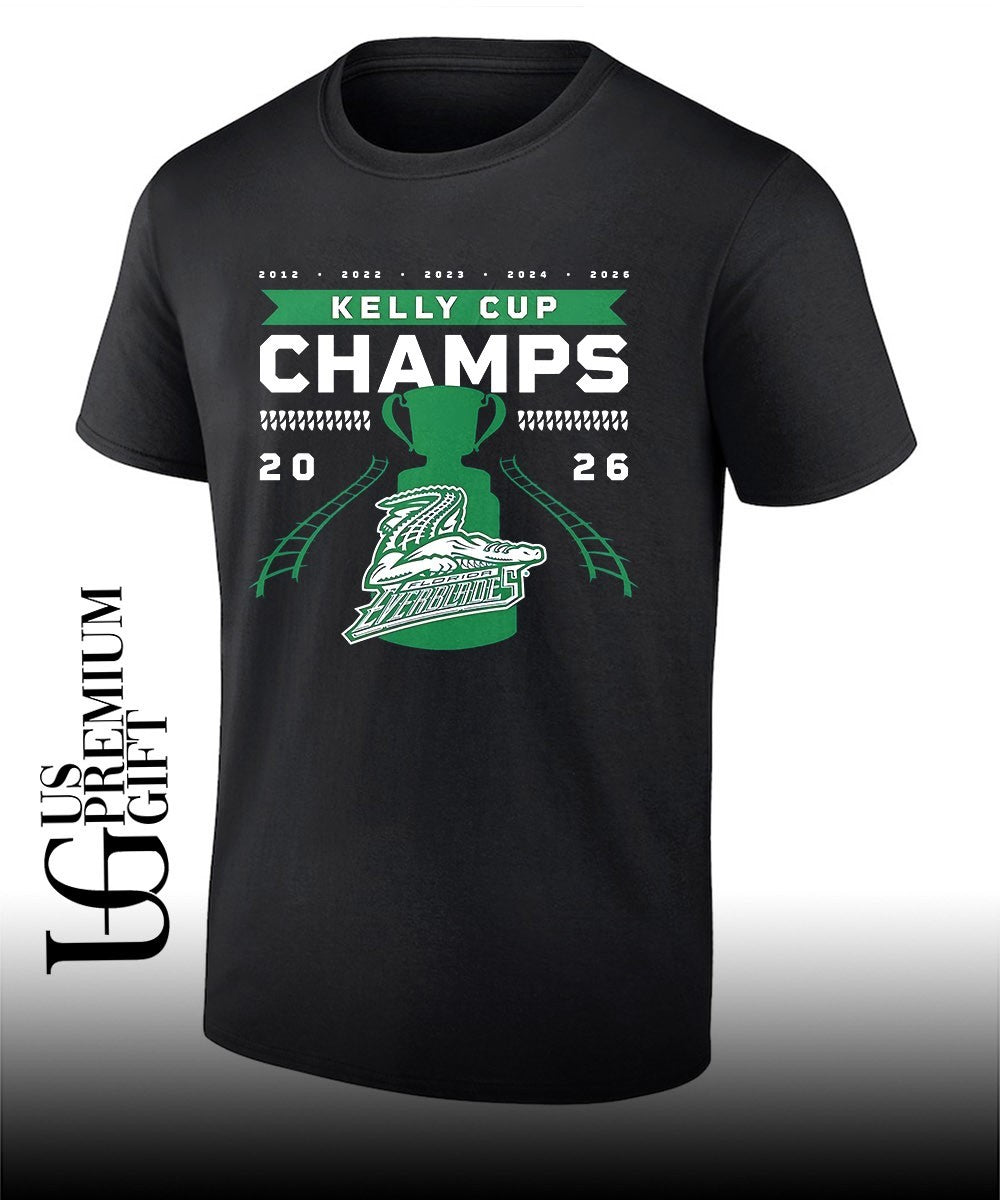 Florida Everblades Kelly Cup Champs 2012 2022 2023 2024 2026 shirt Unisex