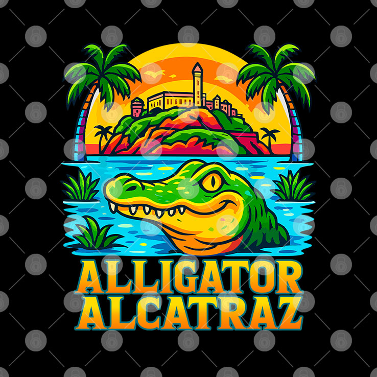 Florida Everglades Alligator Alcatraz Tee Unisex
