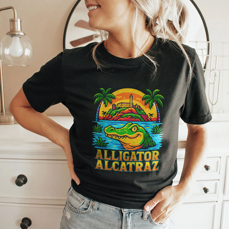 Florida Everglades Alligator Alcatraz Tee Unisex