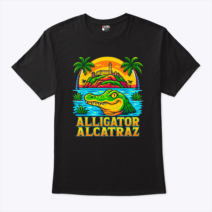 Florida Everglades Alligator Alcatraz Tee Unisex