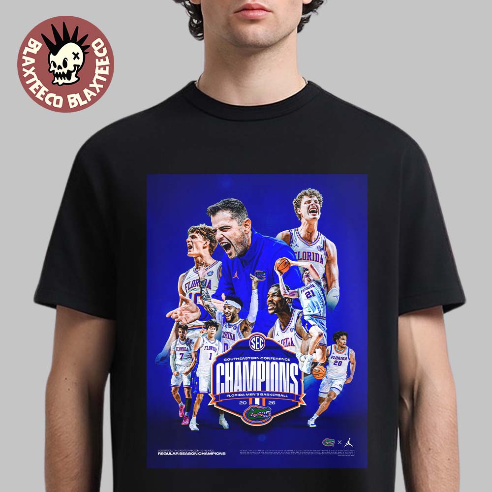 Florida Gators Men’s Basketball 2026 SEC Southeastern Conference Champions Unisex