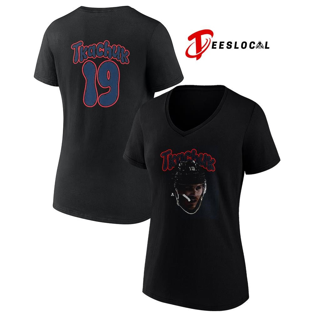 Florida Panthers Matthew Tkachuk portrait name and number shirt Unisex