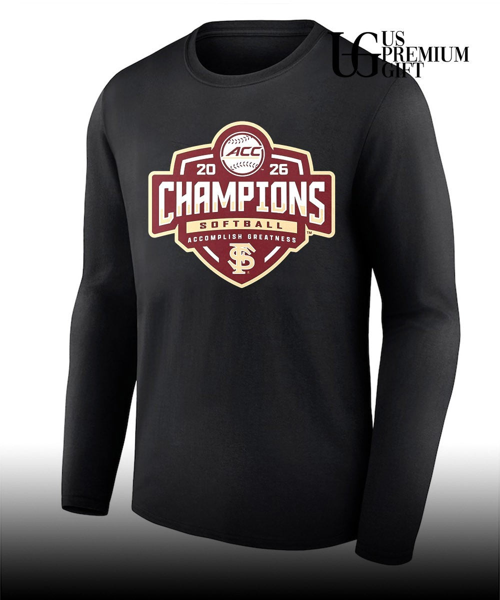 Florida State Seminoles 2026 ACC Softball Tournament Champions locker room Unisex