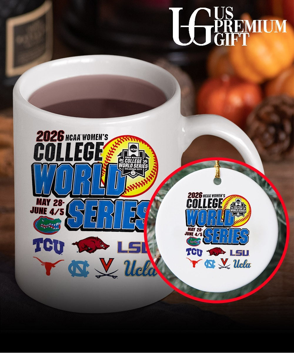 Florida TCU Arkansas LSU Texas UNC UVA UCLA 2026 NCAA Women’s College World Series shirt Unisex
