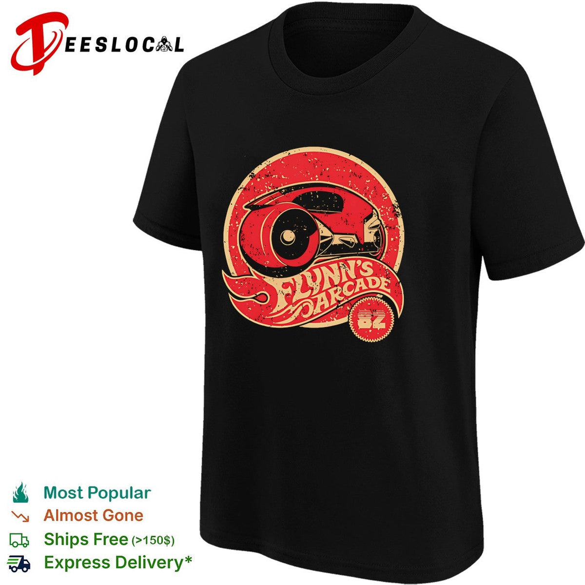 Flynn’s Wheels A Tron light cycle design in the style of Hot Wheels shirt Unisex