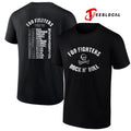 FooFightersRockn’skeletontourdatesscheduleshirt Unisex
