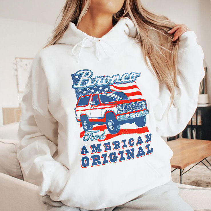 Ford Bronco American Original T Shirt Unisex