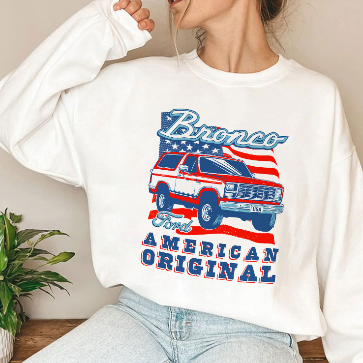 Ford Bronco American Original T Shirt Unisex