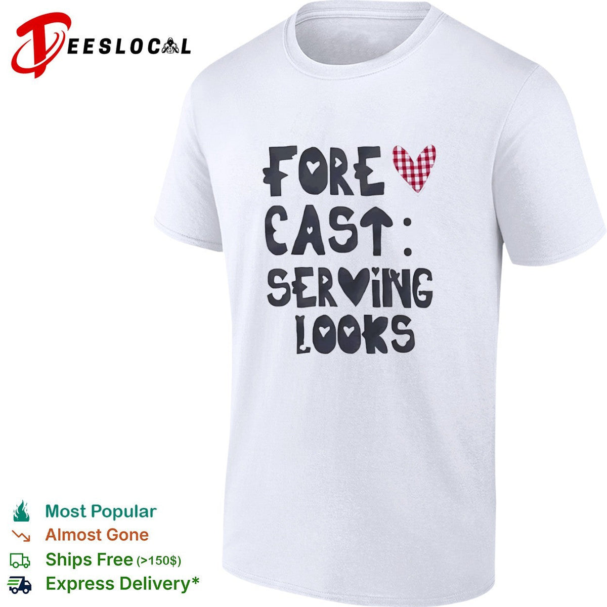 Forecast serving looks shirt Unisex