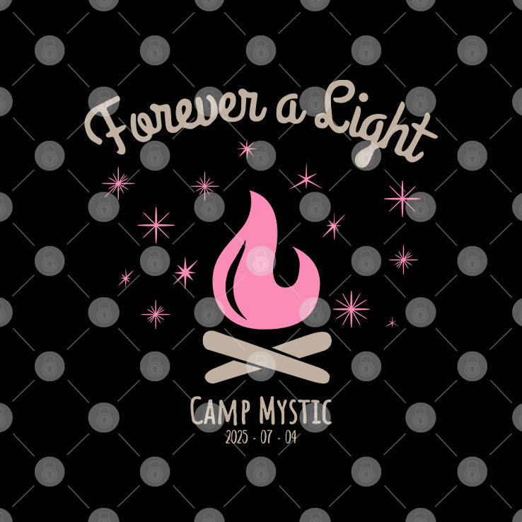 Forever A Light Camp Mystic 2025 T Shirt Unisex