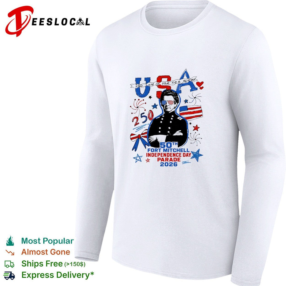 Fort Mitchell independence day parade 2026 shirt Unisex