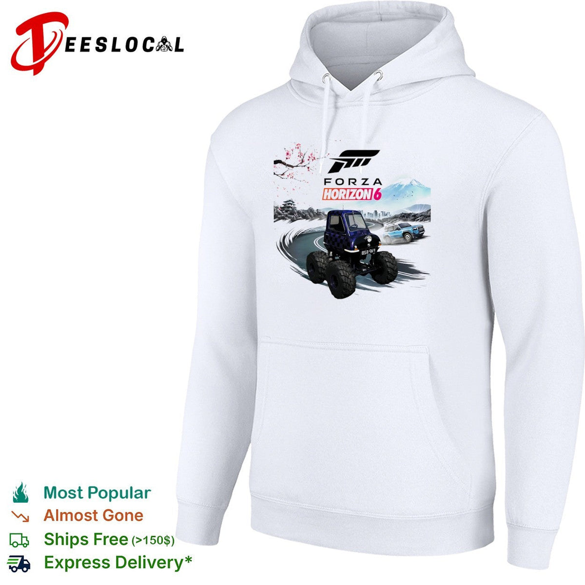Forza Horizon 6 Peel P50 Monster Truck Japan Mountain Gaming shirt Unisex