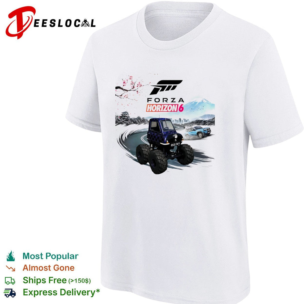 Forza Horizon 6 Peel P50 Monster Truck Japan Mountain Gaming shirt Unisex