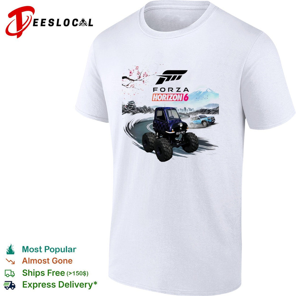 Forza Horizon 6 Peel P50 Monster Truck Japan Mountain Gaming shirt Unisex