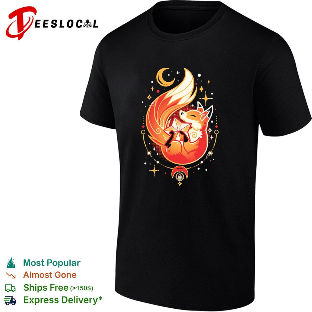 Fox Among the Stars shirt Unisex