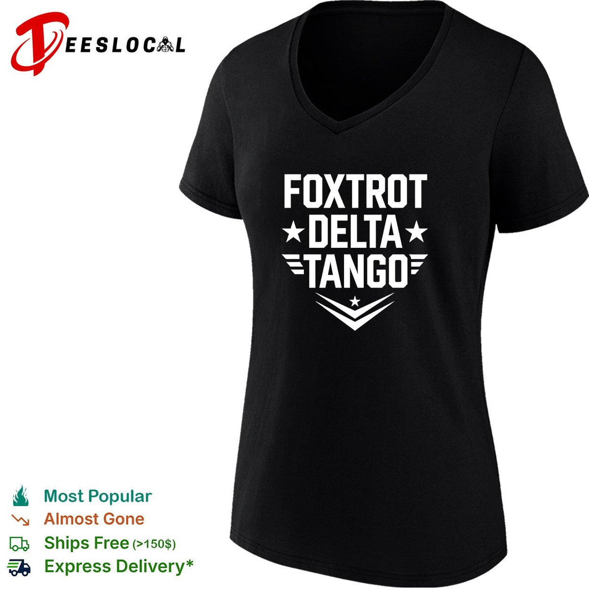 Foxtrot Delta Tango logo shirt Unisex
