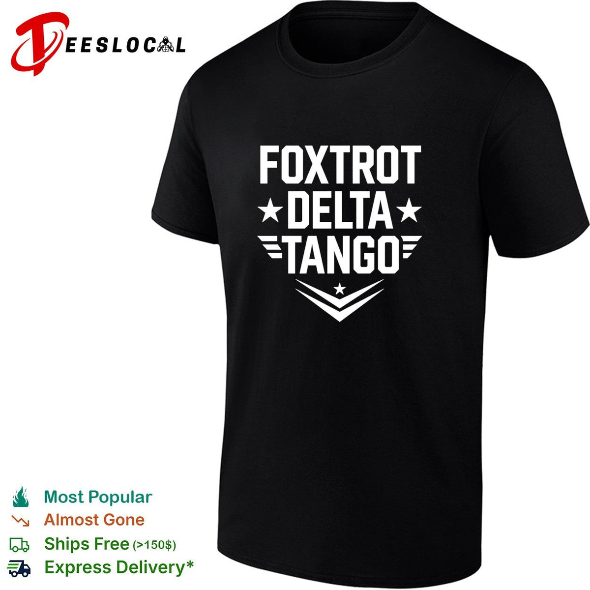 Foxtrot Delta Tango logo shirt Unisex