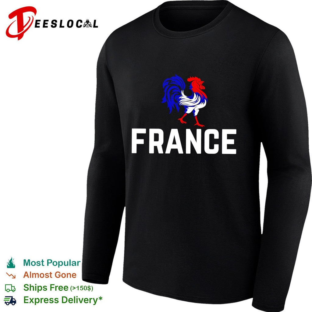 France rooster mascot strutting shirt Unisex