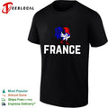 France rooster mascot strutting shirt Unisex