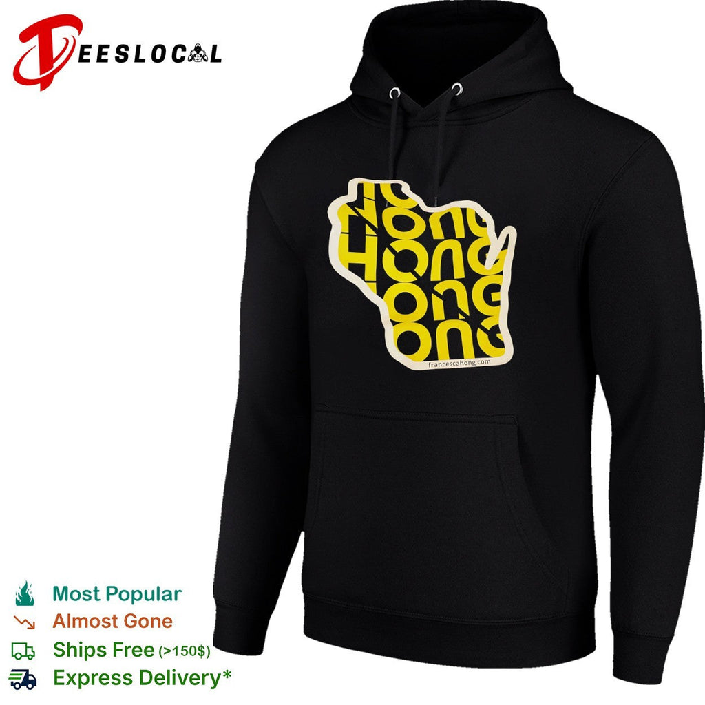 Francesca Hong Wisconsin State Map shirt Unisex