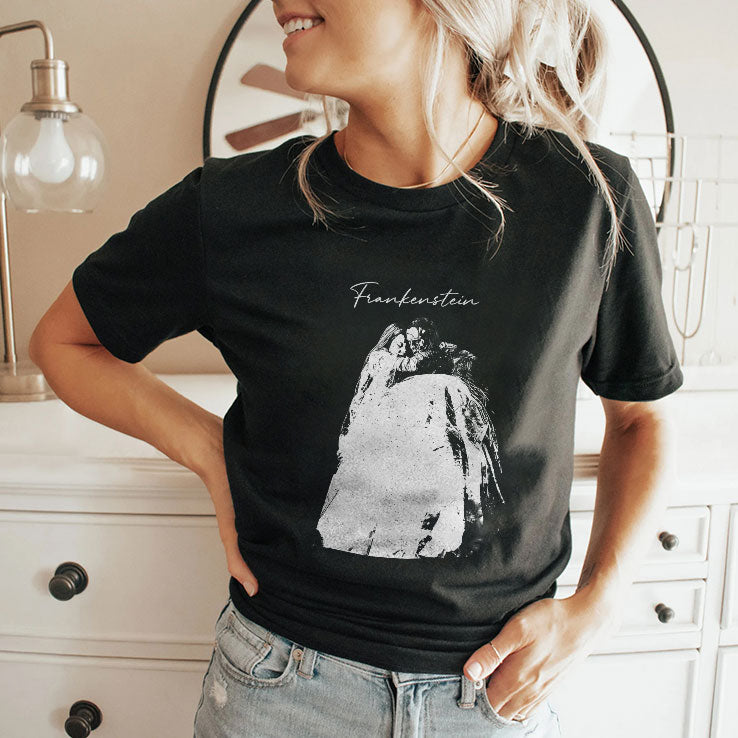 Frankenstein Gothic Horror T Shirt Unisex