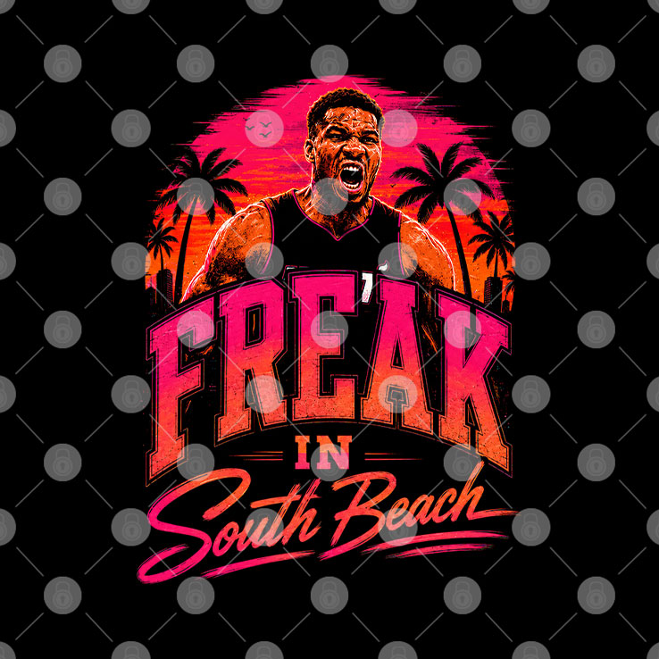 Giannis Freak In South Beach T Shirt Unisex