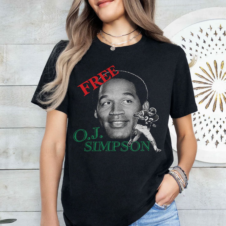Free O.J. Simpson T Shirt Unisex