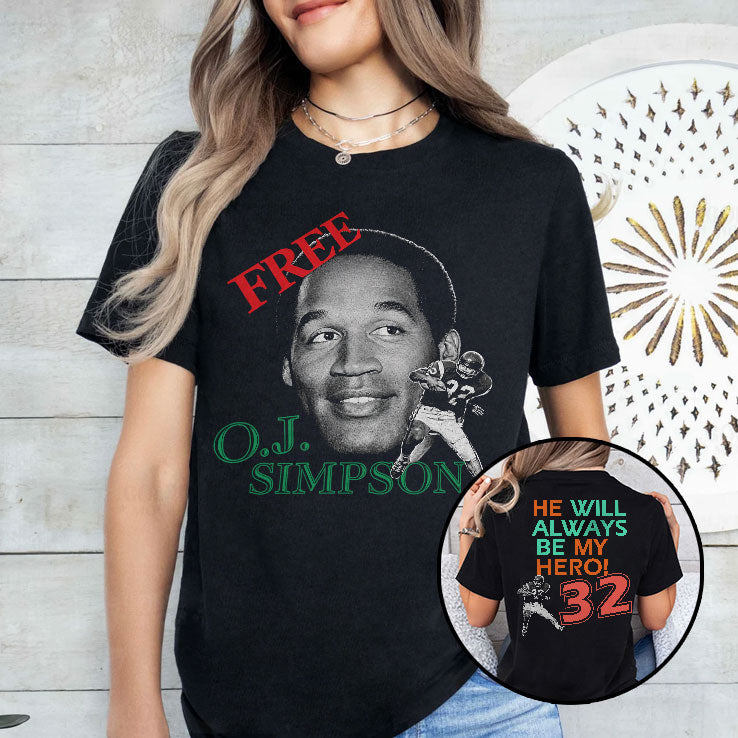Free O.J. Simpson T Shirt Unisex