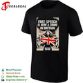 Free Speech is now a Crime in Britain Restore Britain Political Protests shirt Unisex