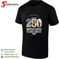 Freedom 250 United States 1776 2026 Liberty Bell Statue of Liberty Eagle shirt Unisex